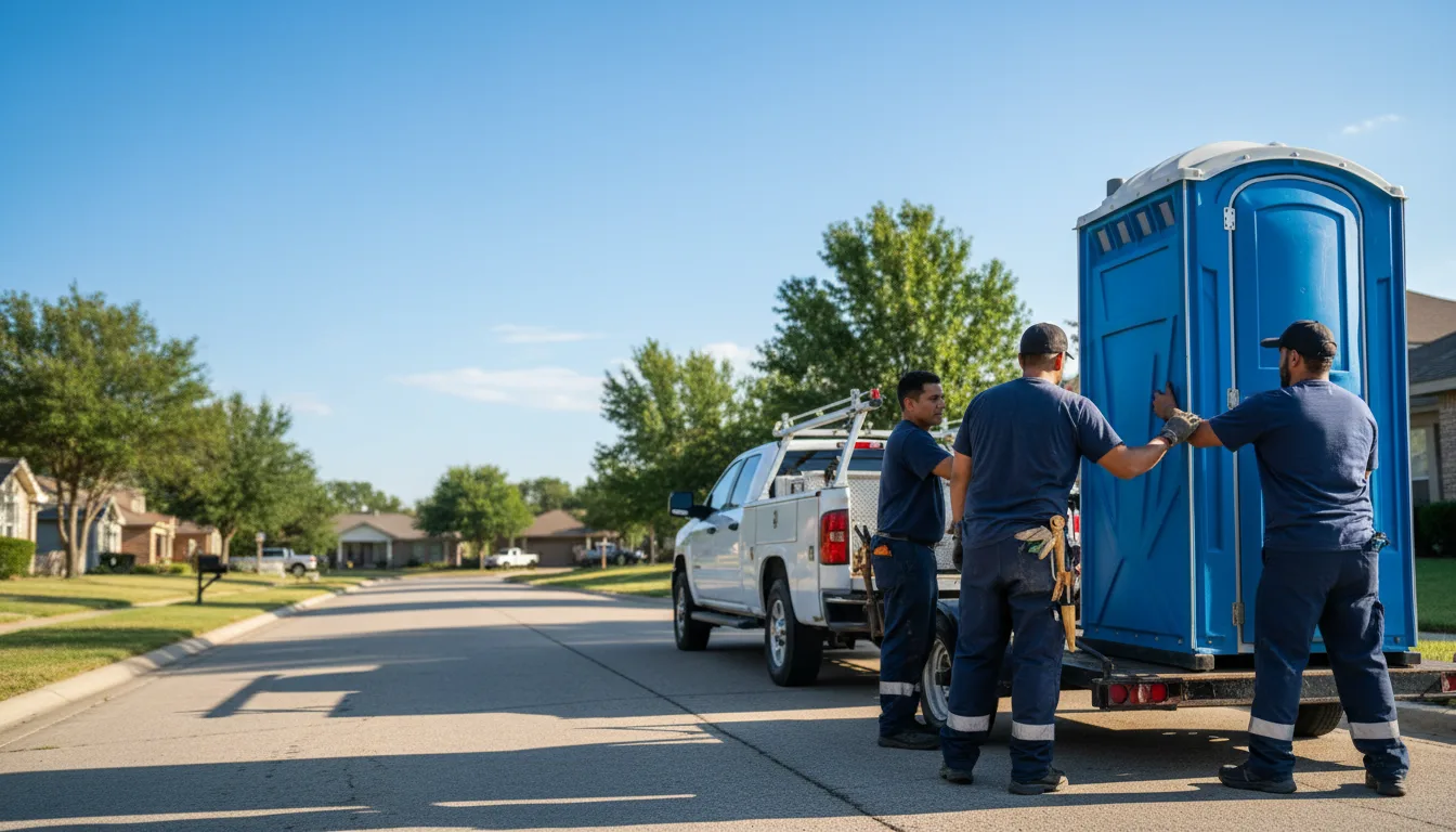 Portable Toilet Rental in Sondheimer, LA near me